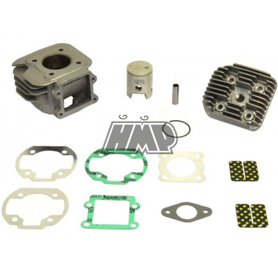 Kit cilindro YAMAHA 50 BWS / CT / TARGET / BUMP / NAKED / NEXT GENERATION / APRILIA AMICO / SR / FANTIC / GARELLI / ITALJET / KTM / LEM / MBK BOOSTER / CR / STUNT / MINARELLI vertical / diâmetro 40 mm / 50 cc / 10 mm / curso original - ATHENA